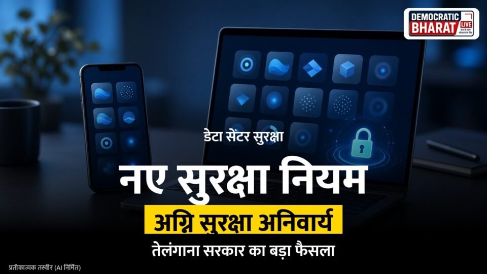 तेलंगाना ने डेटा सेंटरों के लिए अग्नि सुरक्षा नियम लागू किए