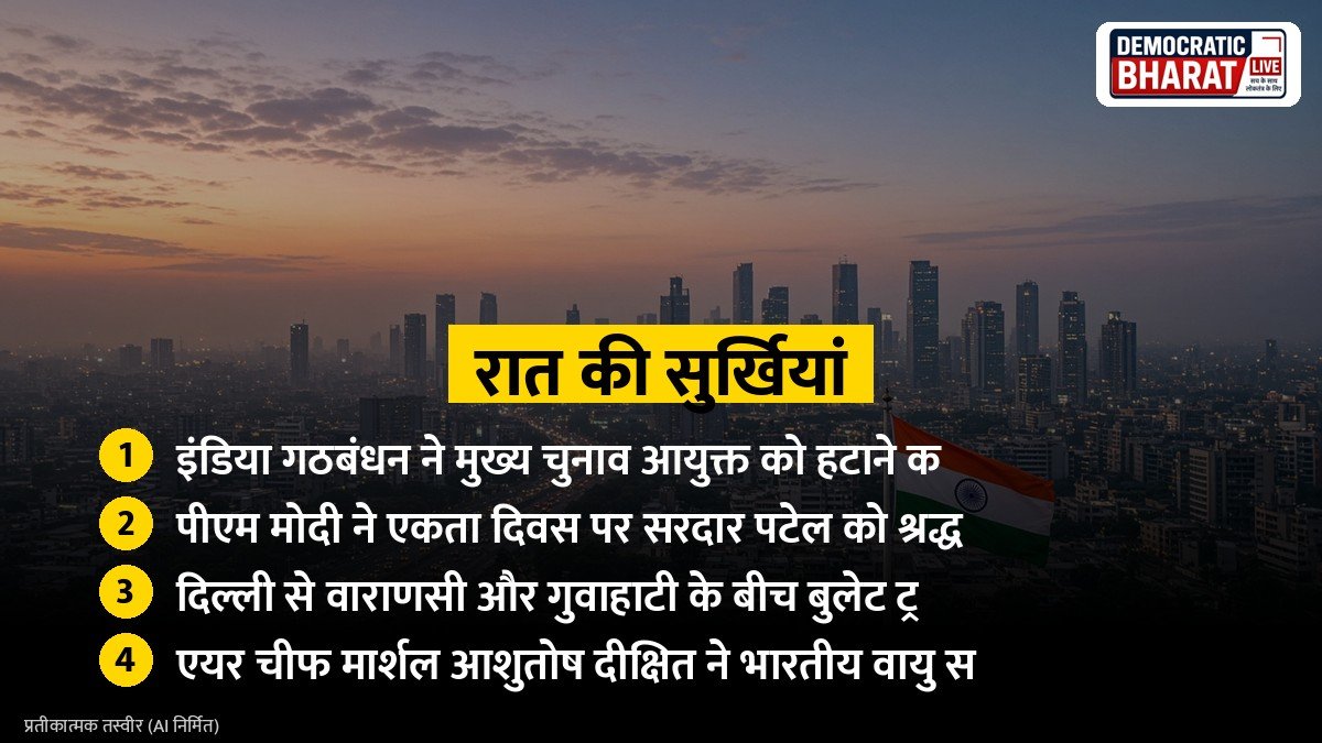 रात की सुर्खियां