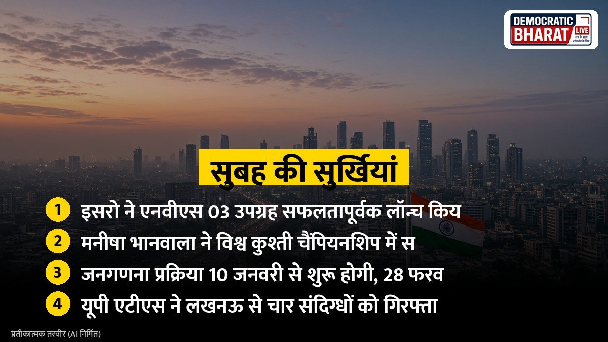 सुबह की सुर्खियां